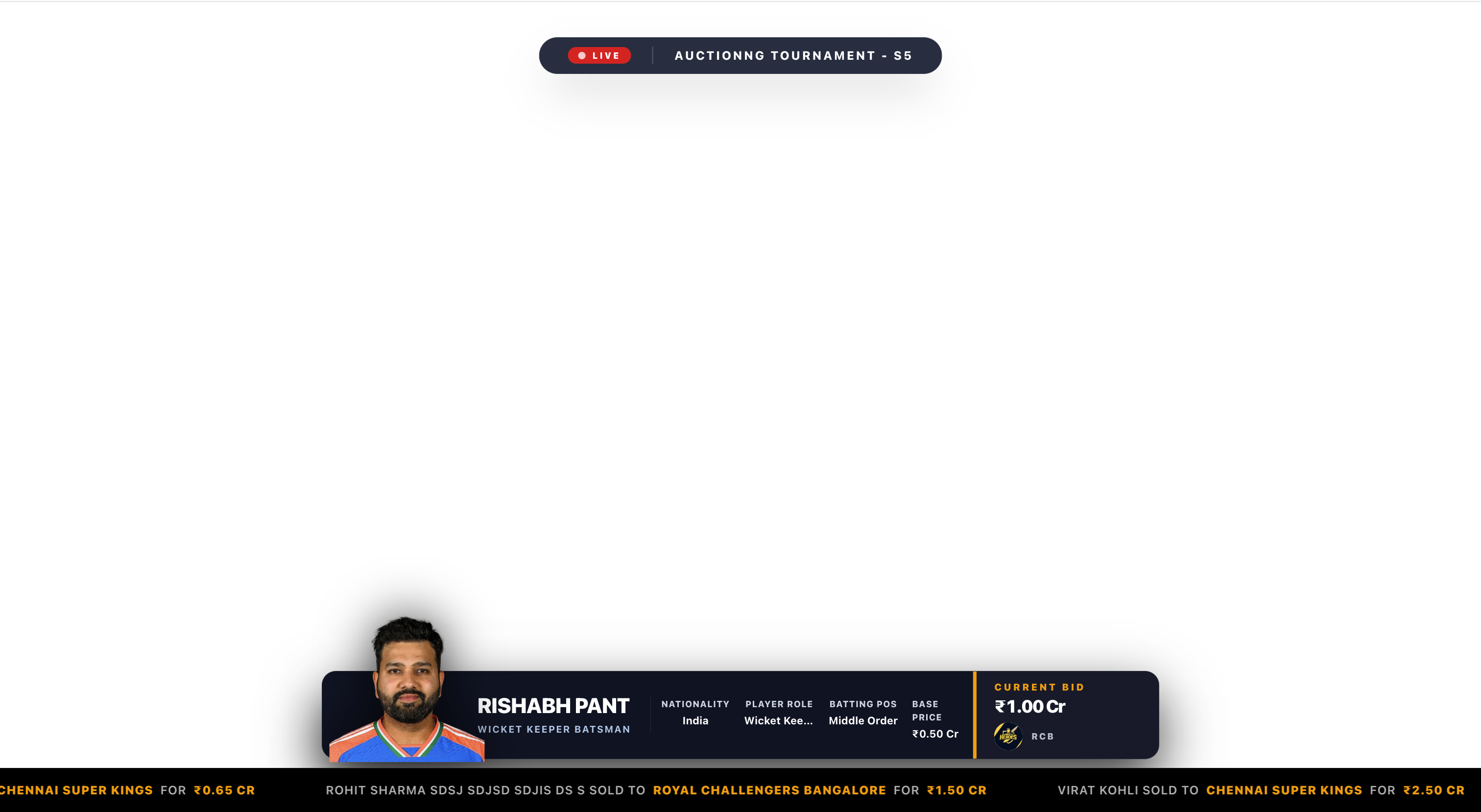 Professional Broadcast Overlay Preview